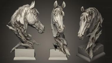 3D model Horse head (STL)